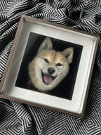 Custom Scratch-Style 3D Pet Portrait from Photo