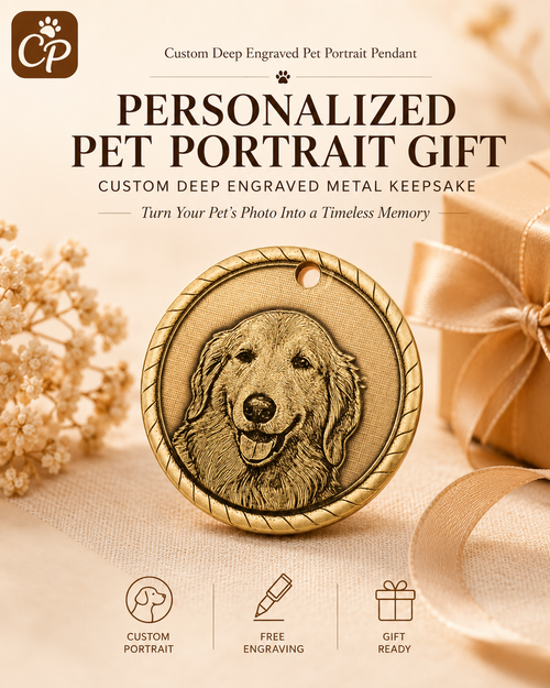 Custom Engraved Pet ID Tag