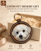 Custom Pet Leather Carved Tag - Premium Detail