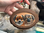 Custom Pet Leather Carved Tag - Premium Detail