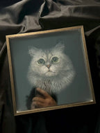 Custom Scratch-Style 3D Pet Portrait from Photo