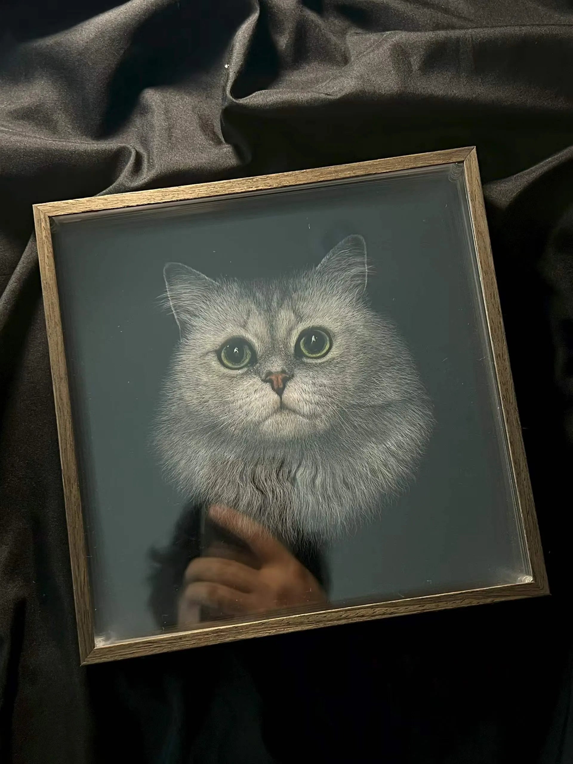 Custom Scratch-Style 3D Pet Portrait from Photo
