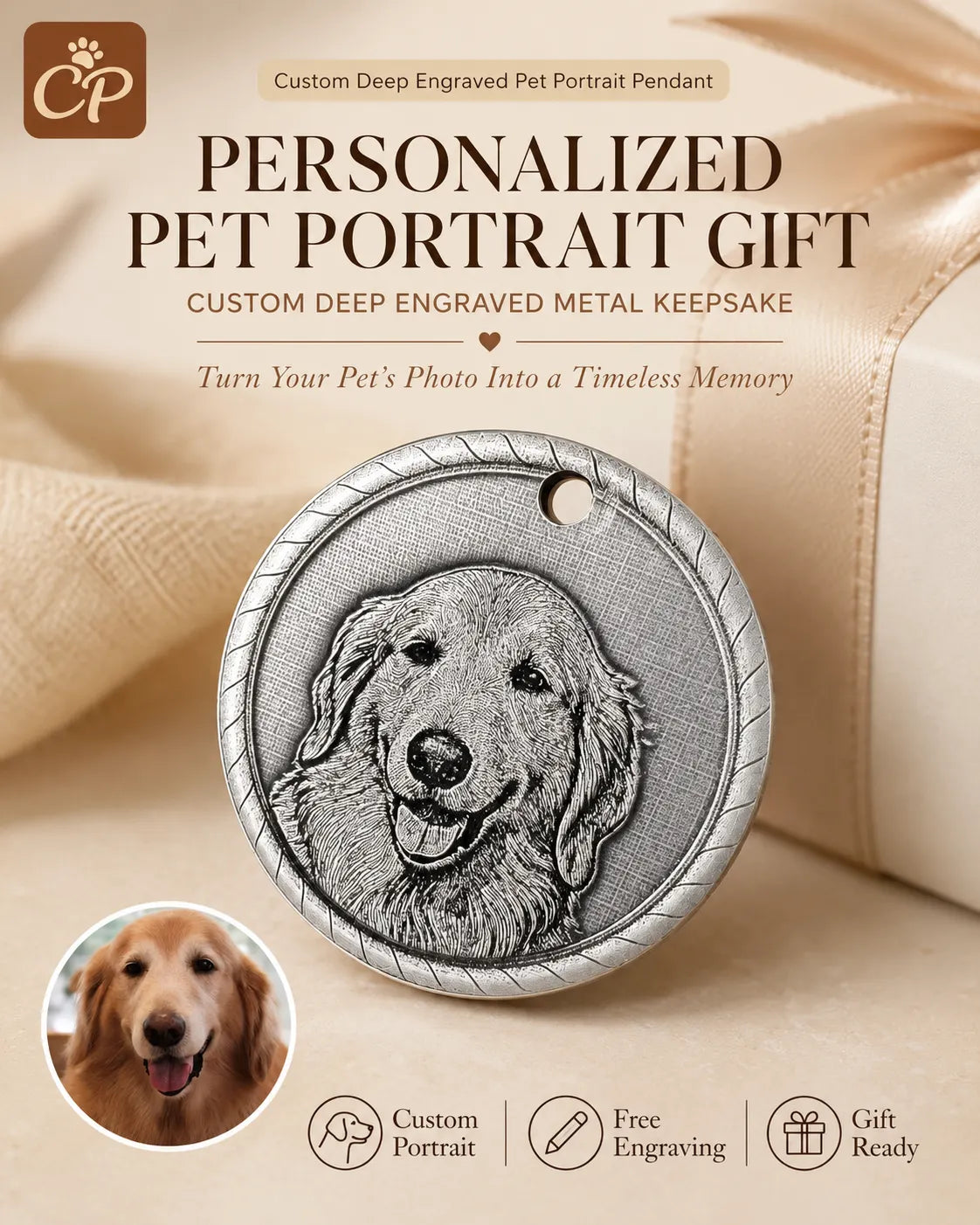 Custom Engraved Pet ID Tag