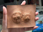 Custom Pet Leather Carved Tag - Premium Detail