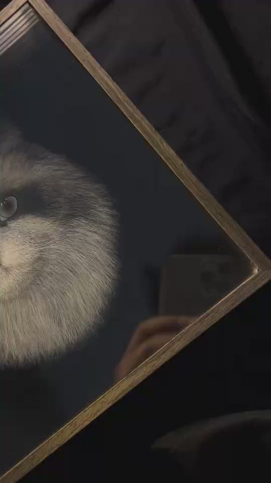 Custom Scratch-Style 3D Pet Portrait from Photo